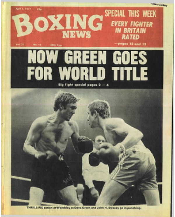 Boxing News magazine  1.4.1977 Download pdf